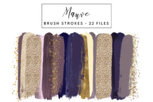 Download Mauve Brush Strokes - Mauve Collection