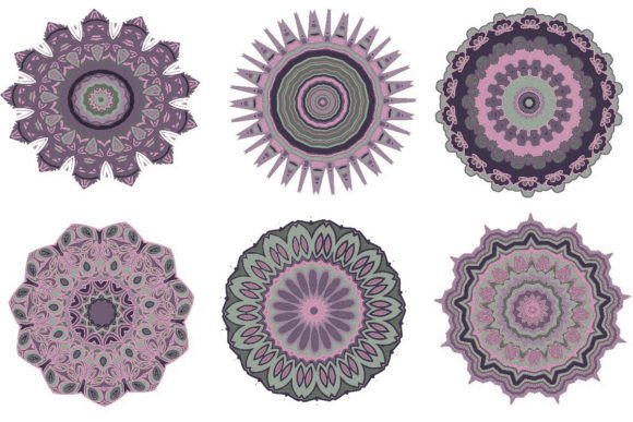 Download Mood of Mauve Mandala PNG DXF - Mauve Collection