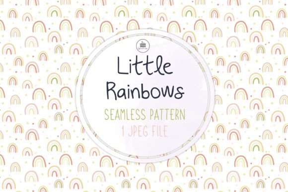 Download FREE Little Rainbows Seamless Pattern - Premium Resources