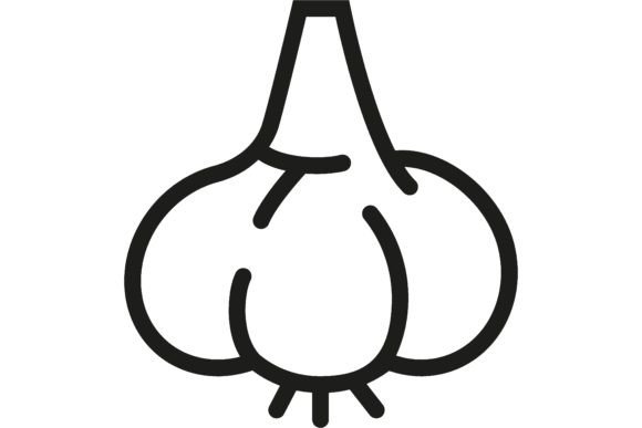 Download Garlic Line Icon. Spicy Meal, Ingredient - Premium Resources